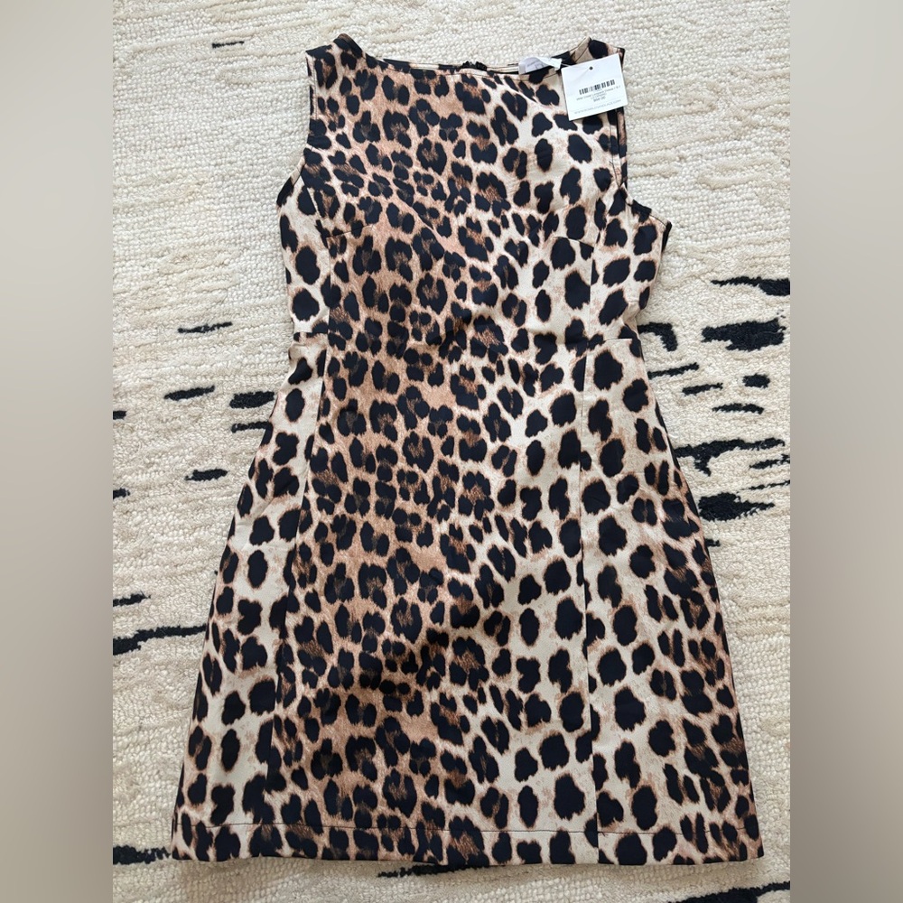 Leopard Print Kids Dress